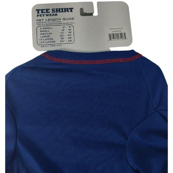 University of Mississippi Ole Miss Rebels Team Tee TShirt Pets First Large Sport - Picture 6 of 8